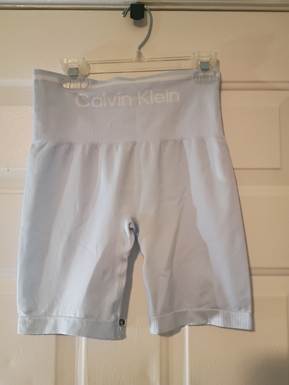 Calvin Klein Light Blue Seamless Biker Shorts